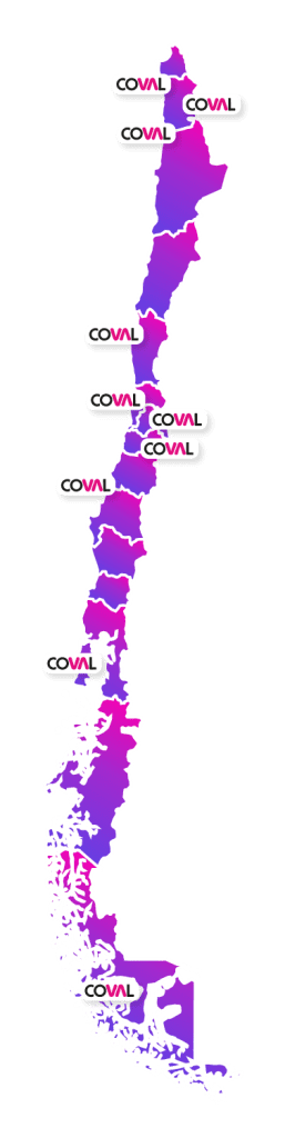 COVAL sucursales